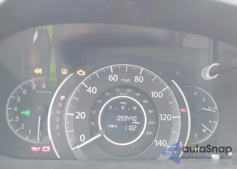 2013 Honda Cr-V Ex-L z USA, uszkodzony, nr VIN 5J6RM4H73DL052869